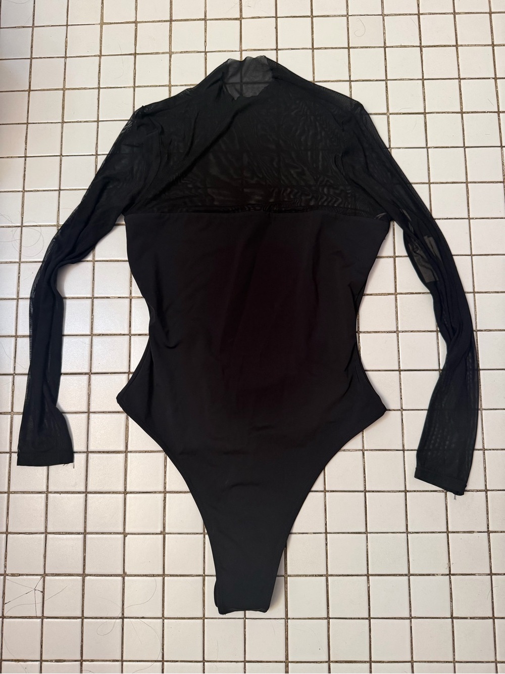 NWT SER.O.YA SEROYA BRANDI MESH BODYSUIT SIZE SMALL $178 REVOLVE - Picture 2 of 14